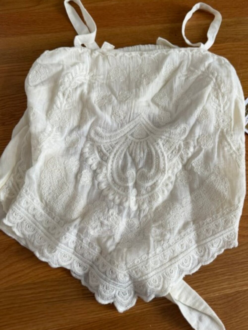 Lucky Jeans NWT Festival Finds Cream Bandana Top Small